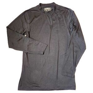 Magellan Outdoors Spandex Blend Long Sleeve Shirt Men's Medium Black